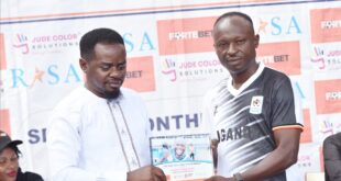 Magumba Saluted as Fortebet Real Stars Honours Football Icon With