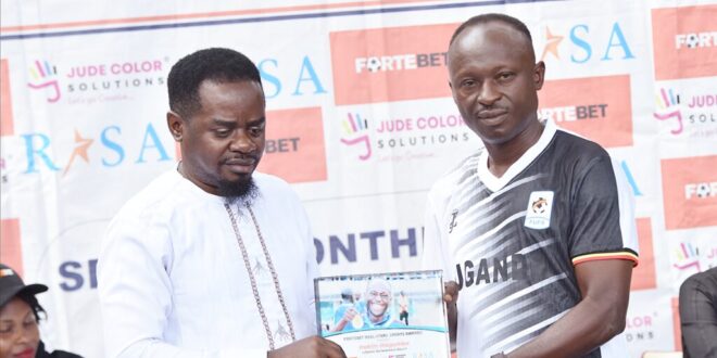 Magumba Saluted as Fortebet Real Stars Honours Football Icon With