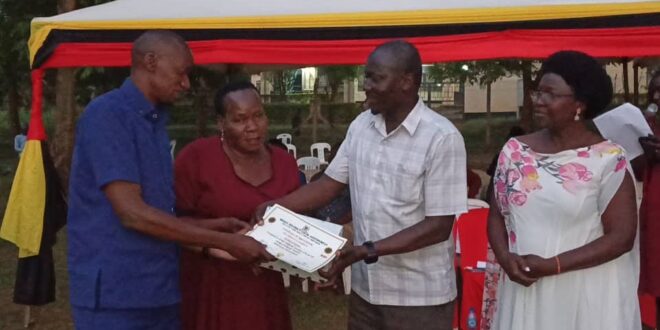 Nyondo SS Head Wandulu Dismas Awarded Best Secondary Headteacher In