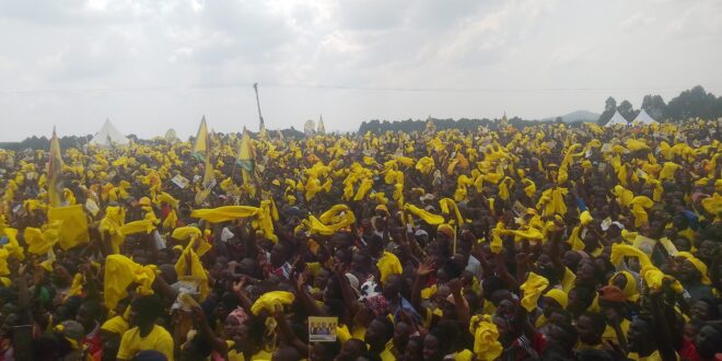 PRESIDENT MUSEVENI CALLS ON MITOOMA RESIDENTS TO EMBRACE JOB CREATION