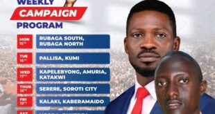 Shocking Dismissed Prison Cop Ampe to Campaign for Kyagulanyi in