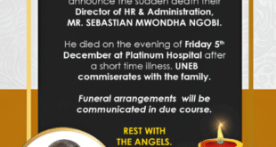 TRAGIC Sudden HR boss death strikes UNEB