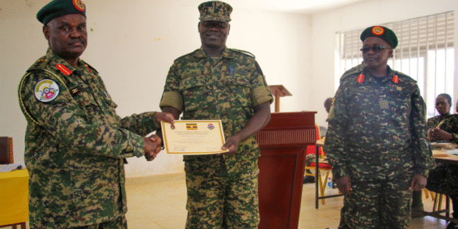 UPDF Engineer Sharpened matters of Law and Estate Management