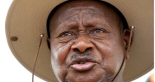 Ugandan President Yoweri Museveni , who signed the Anti-Homosexuality Act into law in May 2023. (Photo courtesy of the BBC)