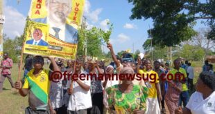 Bungokho South Mp Wandwasi receives heroic welcome in Busiu