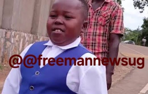 Little Man Wasukira Runs To Minister Balaam For Security As