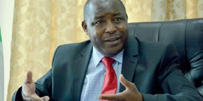 Evariste Ndayishimiye, president of Burundi. (Photo courtesy of Africa News)