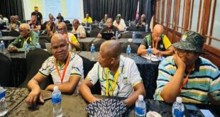 ANC Mpumalanga members attend Lekgotla in Mbombela on February 24, 2026.