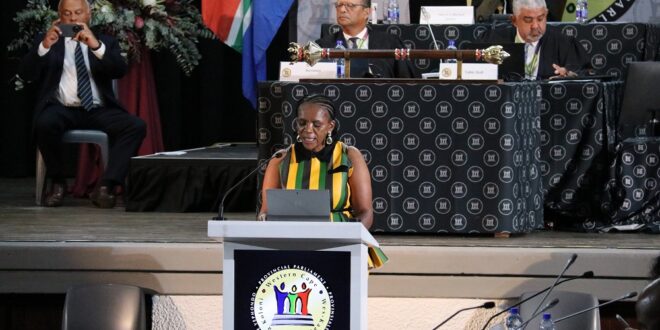 Western Cape ANC MP Nobulumko Nkondlo debates the State of the Province Address on 26 February 2026.