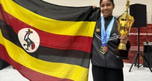 Badminton Fadilah Shamika Engraves Ugandas Name on Continental Gold Again
