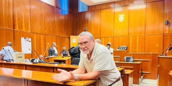 Murder accused pig farmer Zacharia Olivier appears in the High Court in Polokwane on 25 February 2026.