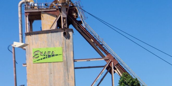 Ekapa Mine in Kimberley in the Northern Cape.
