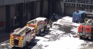 Fire at Cape Town International Airport contained