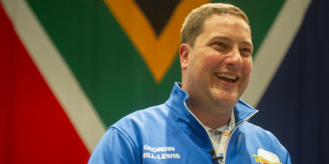 Geordin Hill Lewis to run for Democratic Alliance leader position