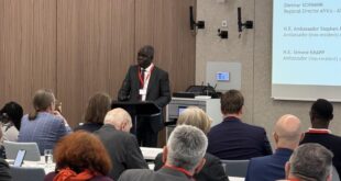 HE Ambassador Stephen Mubiru Officiates Uganda Economic Forum in Vienna