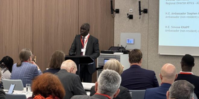 HE Ambassador Stephen Mubiru Officiates Uganda Economic Forum in Vienna