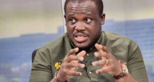 Sam George, a leader of Ghana's anti-LGBTQ partisans in parliament (Photo courtesy of Ghana Web)