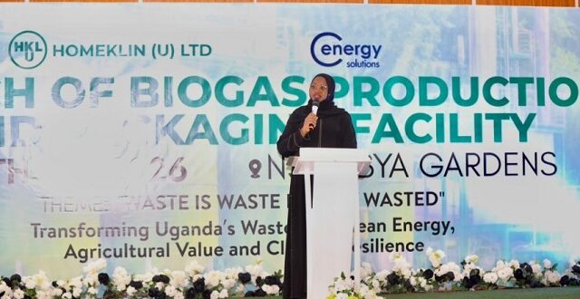 KCCA launches biogas production and packaging facility