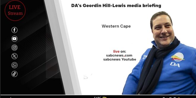 LIVE DAs Geordin Hill Lewis media briefing