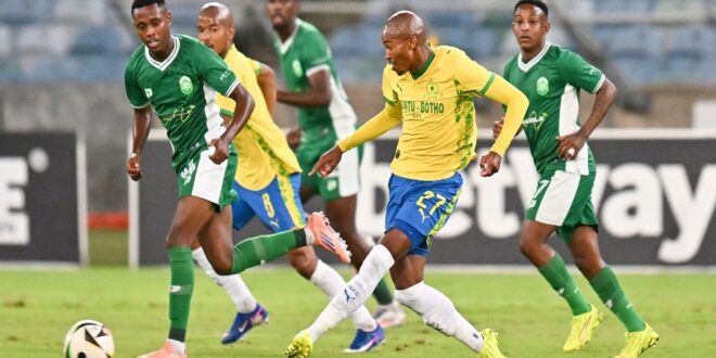 Mamelodi Sundowns go to top spot with late win over