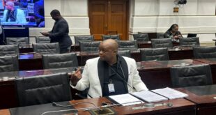 North West businessman Brown Mogotsi at Parliament's Ad Hoc committee probing allegations of criminal infiltration, corruption and political interference in the justice system in Cape Town on February 24, 2026.