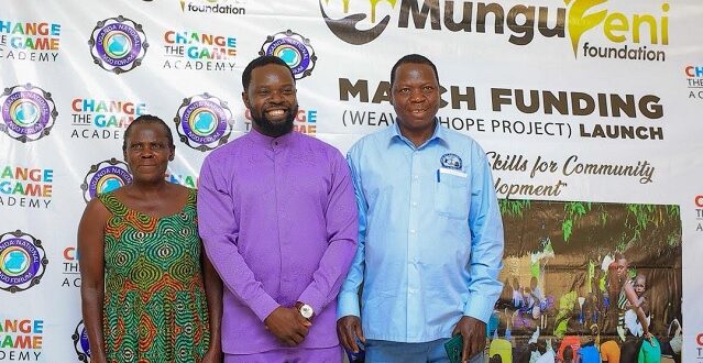 Mungu Feni Foundation launches skills project training targeting youth and