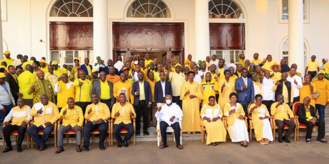 Museveni Tasks NRM Leaders to Lead Poverty Eradication Drive in