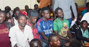 Over 100 suspects remanded for public disturbances in Kampala and