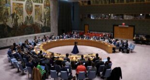 The United Nations Security Council (UNSC) holds a meeting at UN headquarters in New York City, United States (US) on October 16, 2024.