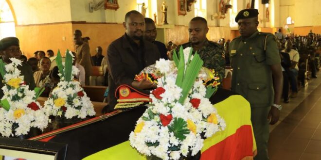 UPDF Pays Glowing Tribute to Maj Gen Deus Sande Karachi