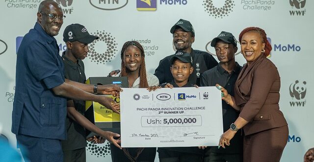 Ugandan students turn plastic waste into instant rewards on Bugala