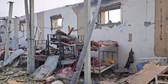 Debris lies in a ward of a drug users rehabilitation hospital destroyed in what the Taliban said was a Pakistani air strike in Kabul, Afghanistan on March 17, 2026.