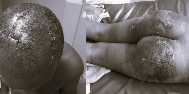 A one Namara beaten by Major Mark Wanyama