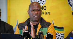 ANC Eastern Cape Chairperson Oscar Mabuyane briefs the media on the party’s readiness ahead of the Provincial Conference in this image captured on 24 March 2026.