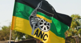 The flag of the African National Congress.