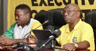 ANC Limpopo secretary Reuben Madadzhe addresses media on preparations for the upcoming elective conference in this image captured on 18 March 2026.