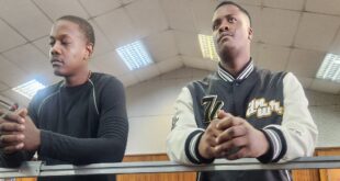 Bellarmine Mugabe and Tobias Matonhodze appear in the Alexandra Regional Court, Johannesburg on March 24, 2026.