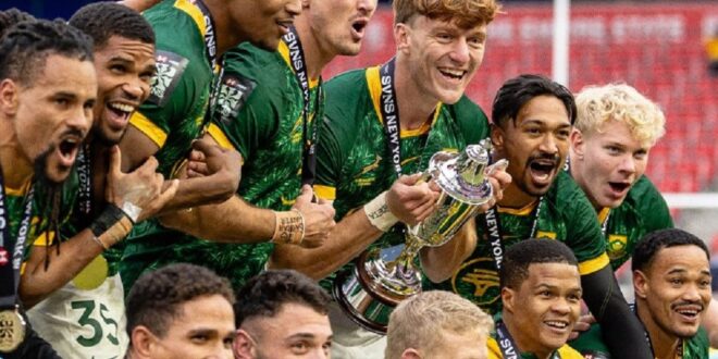Blitzboks win the World Rugby 202526 Sevens Series title