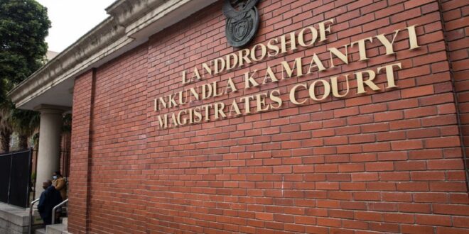 The Cape Town Magistrate's Court.