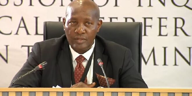 Commission hears how Shibiri didnt require a ‘loan from Matlala