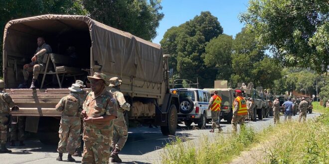 Deployed soldiers arrive in Riverlea amid gang violence crackdown