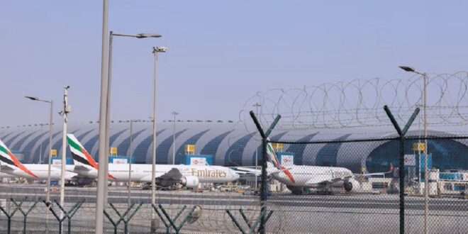 Dubai airport suspends operations after drone sparked fuel tank fire