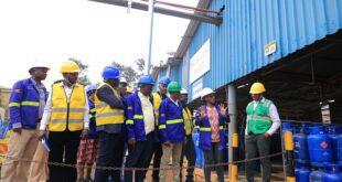 Federation of Uganda Taxi Operators tour Vivo Energy Depot in