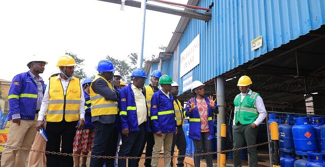 Federation of Uganda Taxi Operators tour Vivo Energy Depot in