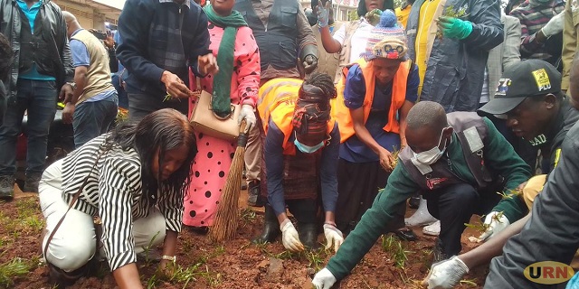 KCCA embarks on fresh City greening after eviction of street
