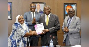 Kasaija Receives Gender and Equity Compliance Report