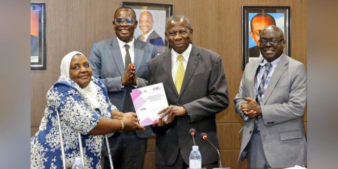 Kasaija Receives Gender and Equity Compliance Report