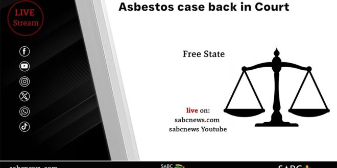 LIVE Asbestos case back in Court