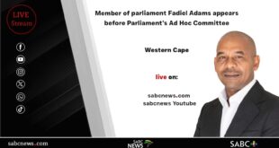 LIVE Fadiel Adams appears before Ad Hoc Committee 04