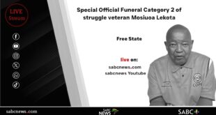 LIVE Funeral of struggle veteran Mosiuoa Lekota